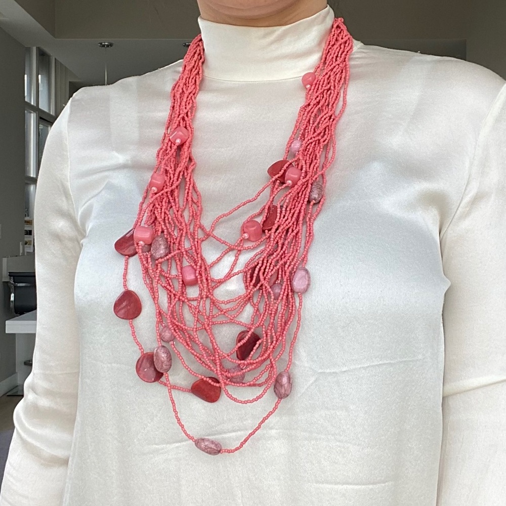 Italian beaded necklace